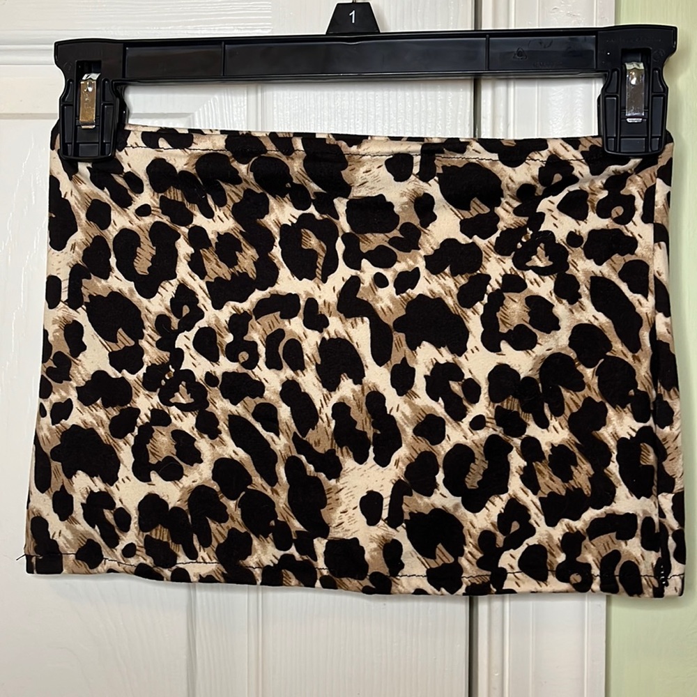 Cheetah Print Tube Top